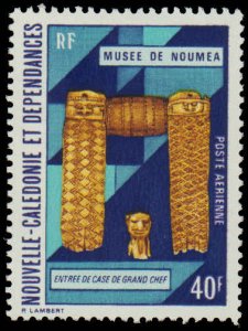 New Caledonia  #397-400, C102-C103, Complete Set(6), 1972, Hinged