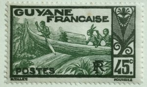AlexStamps FRENCH GUIANA #123 VF Mint 