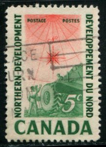 391 Canada 5c Northern Development, used