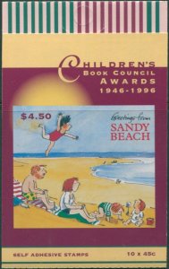 Australia booklet 1996 SG1634-1637 45c Childrens Book Council MNH