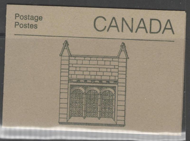 CANADA SGSB100i 1987 WINDOWS CENTRE BLOCK DESIGN BOOKLET 