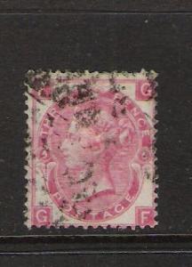 GREAT BRITAIN 49 VFU W25 PLATE 5 CV$45 Q312