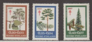 Finland Scott #B179-B180-B181 Stamps - Mint NH Set