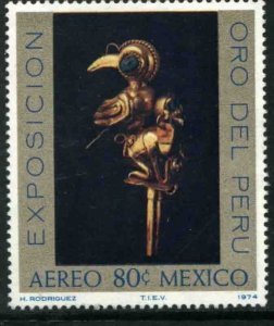 MEXICO C425, PERUVIAN GOLD TREASURES EXHIBITION. MINT, NH. F-VF.