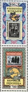 1792a Stamp Day (Tete-Beche) CV$2