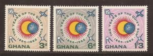 Ghana  # 164 - 66   Mint  N H