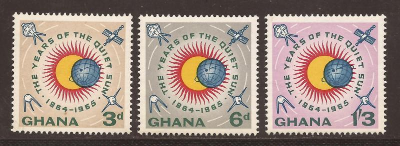 Ghana  # 164 - 66   Mint  N H