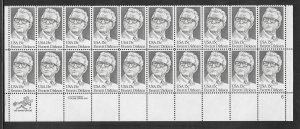 #1874 MNH Plate block strip of 20