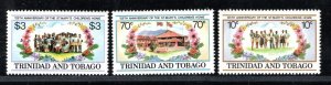 TRINIDAD & TOBAGO SC# 416-18  FVF/MNH