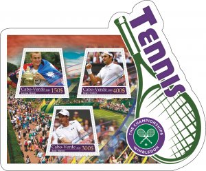 Stamps. Tennis  2020 year, 1+1 sheets MNH ** perforated