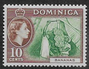 DOMINICA SC# 159 VF/MNH 1957