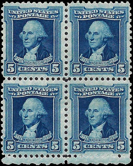 710 Mint,OG,NH... Block of 4... SCV $9.00