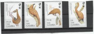 Gambia Mi.1550-53/MNH VF WWF 1993