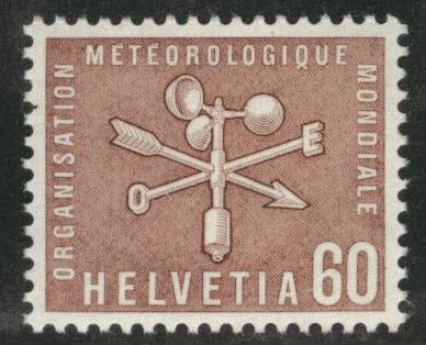 Switzerland Scott 8o8 MNH** Meteorological stamp