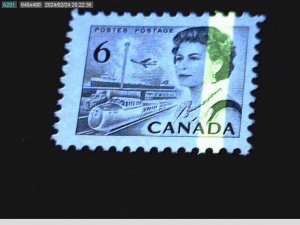 Canada # 460fpvi VF MINT NH 1-BAR TAG ERROR G2aC(R) MF RIBBED PAPER BS27672-1