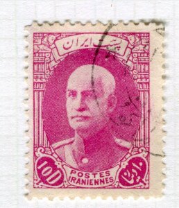 IRAN; 1938 early Reza Shah Pahlavi Birthday issue fine used 10d. value