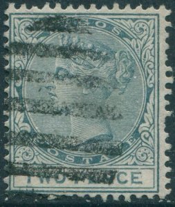 Lagos 1874 SG11 2d blue QV FU