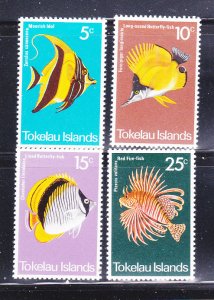 Tokelau 45-48 Set MNH Fish (D)