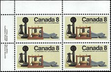 CANADA   #641 MNH UPPER LEFT PLATE BLOCK (1-2)