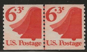 #1518 MNH Line Pair.