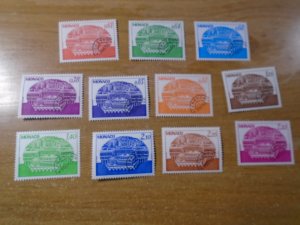 Monaco  #  1154-60/1162-65  MNH