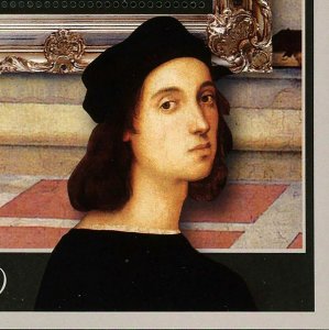Paintings of Raffaello Sanzio Stamp La Vierge Garvagh S/S MNH #3255 / Bl.789