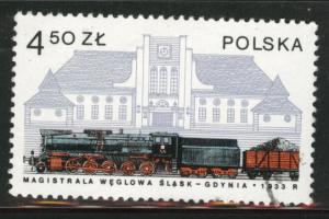 Poland Scott 2256 Used 1978  favor canceled Locomotive