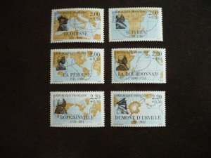 Stamps - France - Scott# B593-B598 - Mint Never Hinged Set of 6 Stamps