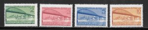 Yugoslavia Scott 239-42 Unused LHOG - 1948 Danube River Scene - SCV $10.00