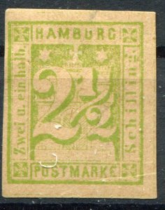 Hamburg  Sc.#  26a no gum