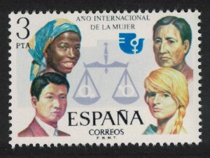 Spain Intl Women's Year 1975 MNH SG#2309