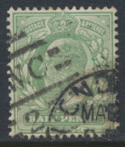 GB  SG 217 Used  De La Rue printing -  1904   SC# 143 see scans