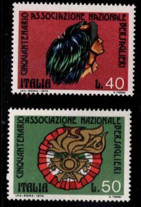 Italy Scott 1151-1152 MNH** 1974 Veterans stamp set