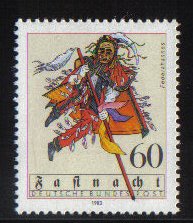 Germany  #1390 MNH  1983  Carnival