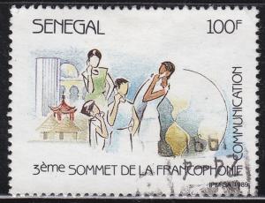 Senegal 827 3rd Francophone Summit 1989