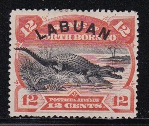 Album Trésors Labuan Scott #55 12c Eau Salée Croco Excellent État à Charnières