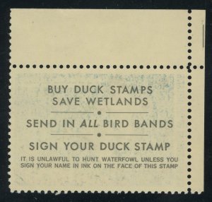 USA RW47 - XF Mint never hinged corner margin single