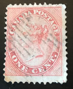 Canada, Scott #14, Used