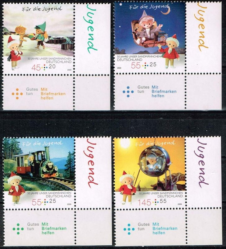 Germany 2009, Sc.#B1020 MNH TV-Serie Unser Sandmännchen. 50th anniversary
