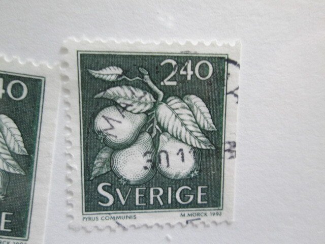 Sweden #1996 used  2022 SCV = $0.45