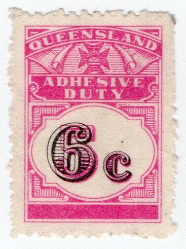 (I.B) Australia - Queensland Revenue : Adhesive Duty 6c on 5c OP