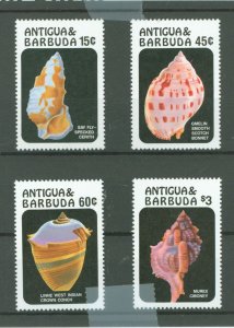 Antigua #813-816  Single (Complete Set)