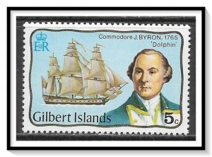 Gilbert Islands #296 Explorers MNH