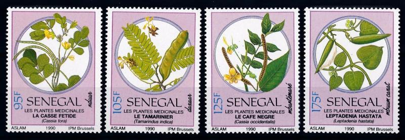 [65879] Senegal 1990 Flora Medicinal Plants  MNH