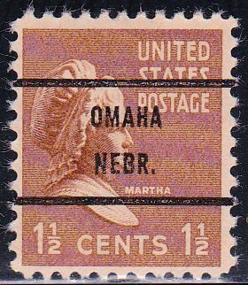 Precancel - Omaha, NE PSS 805-71 - Bureau Issue