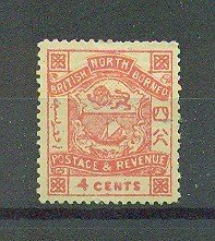 North Borneo sc# 39 (2) mh cat value $9.00