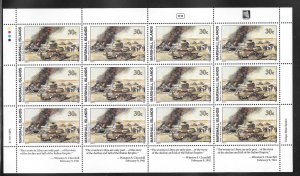 Marshall Islands #275 MNH Battle of Beda Sheet (324A)