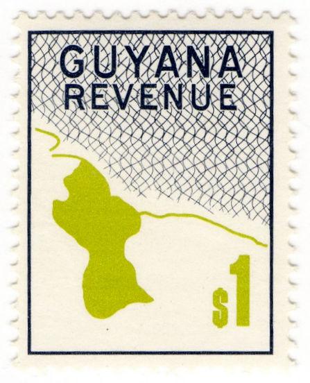 (I.B) British Guiana (Guyana) Revenue : Duty Stamp $1