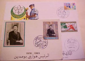 ALGERIA  MAXICARDS 1979/1985 INCLUDES SCOUT 
