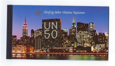 1995 United Nations Vienna - Sc# 192 Complete Booklet - 50th Anniversary- (CO67)